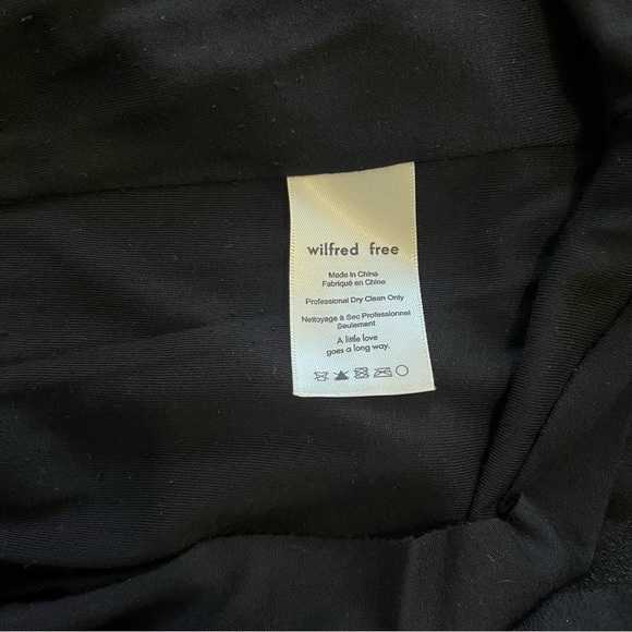 Aritzia Wilfred Free Vivienne Dress Black XS - Picture 11 of 12